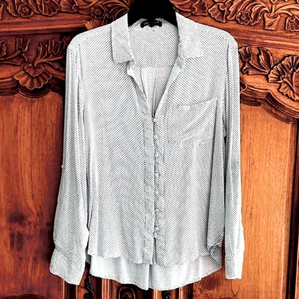 White with Black Dots Top - Picture 2 of 9